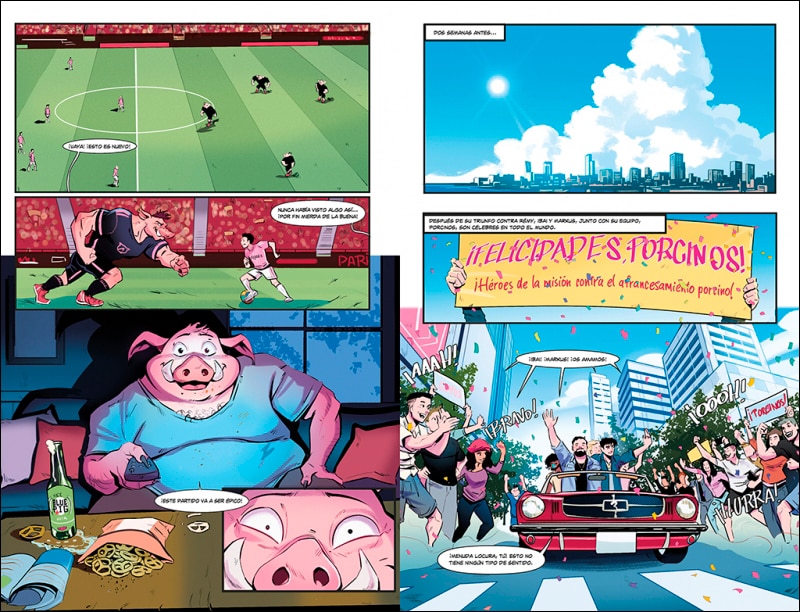Ibai y Porcinos 2 - Planeta Gorrinus (Capa mole) 7
