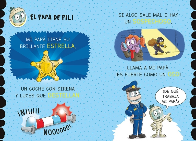 El Mundo de Escuela de Monstruos 2 - Oficios, prisas y sonrisas: Aprende nuevas palabras en estos escenarios monstruosamente divertidos (Capa dura) 4