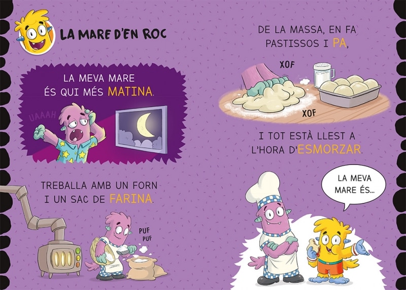 El Món de l'Escola de Monstres 2 - Feines, establiments i tots contents: Aprèn paraules noves en aquests escenaris monstruosament diverti (Capa dura) 5