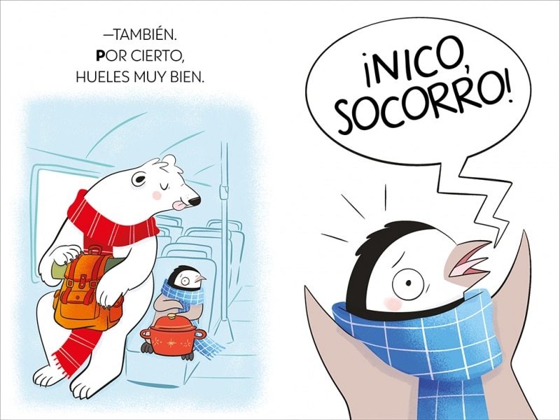 El unicornio de las letras 4 - Un pingüino, sopa caliente y un peligro sorprendente (Capa mole) 3