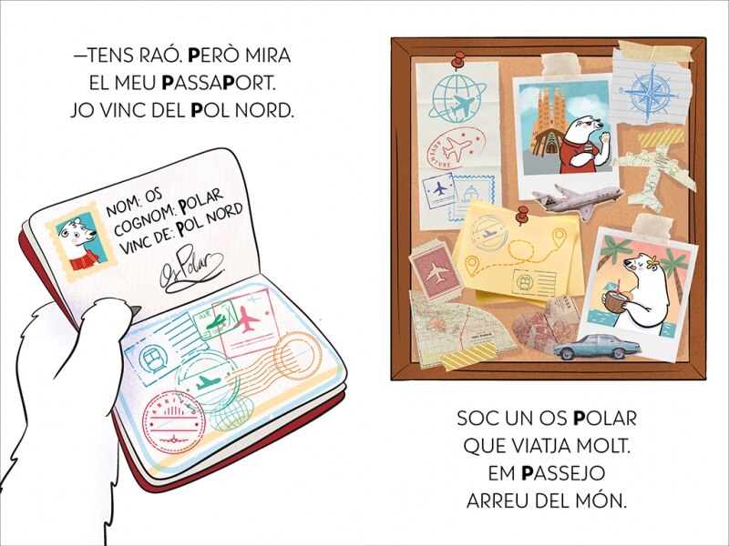 L'unicorn de les lletres 4 - Una sopeta, un pingüí i un perill que fa patir (Capa mole) 3
