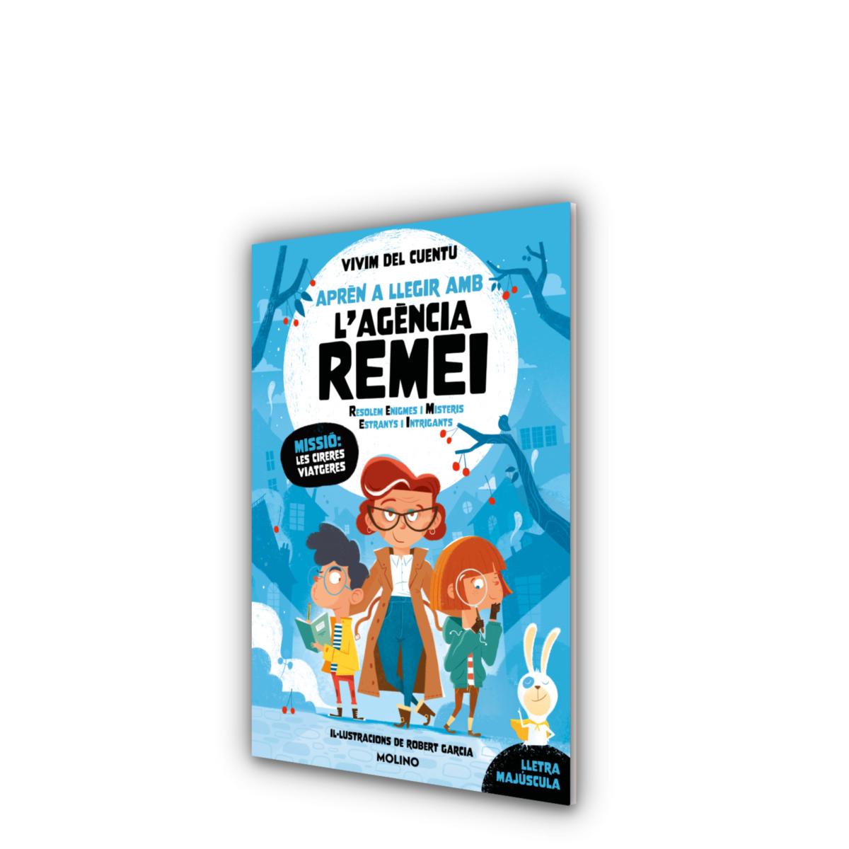 Agència REMEI: Pack amb els llibres 1 i 2 (Aprèn a llegir amb l'Agència REMEI): Amb lletra MAJÚSCULA llibres per a nens a partir de 5 i  (Capa mole) 3