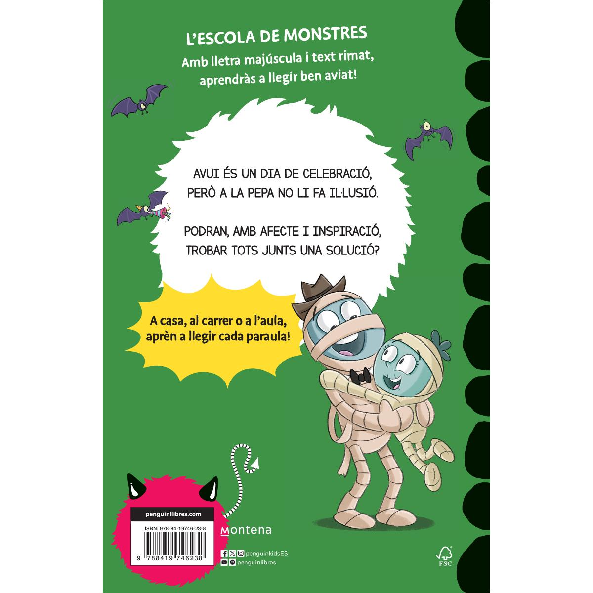 Aprendre a llegir a l'Escola de Monstres 20 - Una festa que no resta: Amb lletra MAJÚSCULA (llibres per a nens a partir de 5 anys) (Capa mole) 2