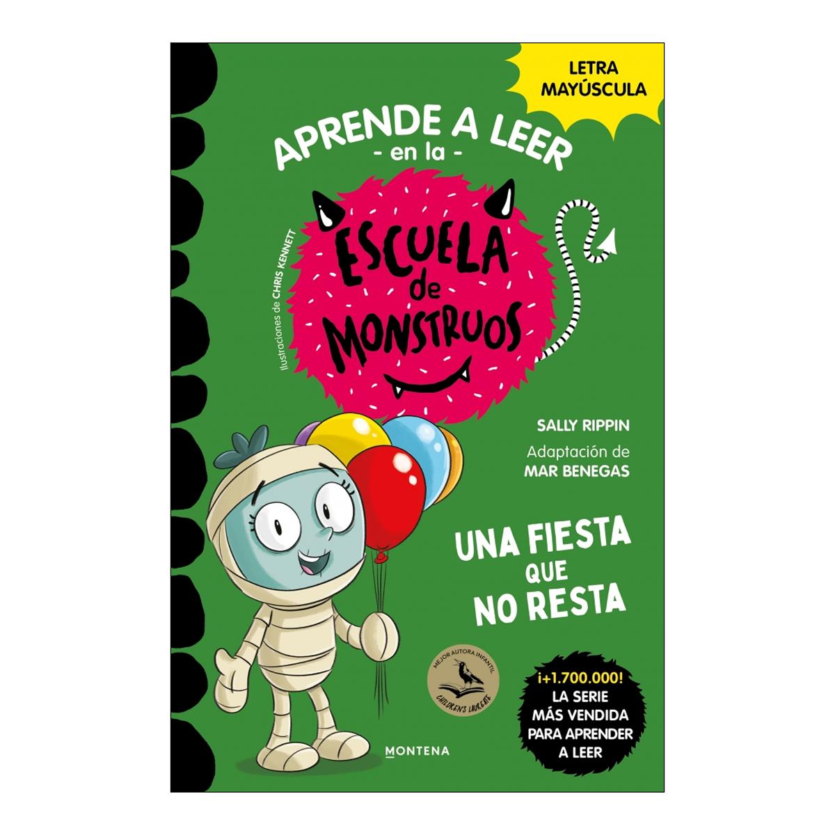 Imagen 0 de Aprender a leer en la Escuela de Monstruos 20 - Una fiesta que no resta: En letra MAYÚSCULA (libros para niños a partir de 5 años)  (Tapa blanda)
