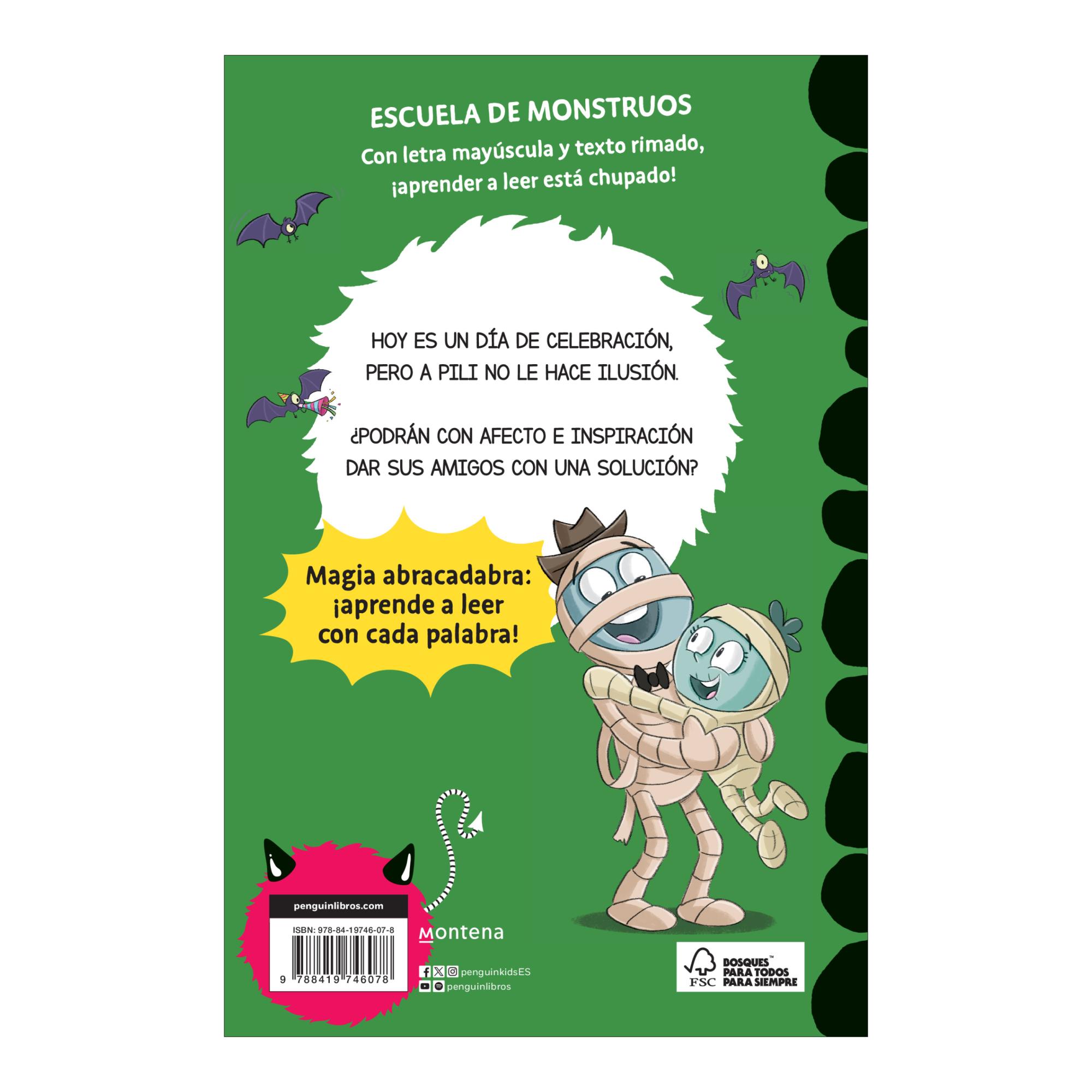 Aprender a leer en la Escuela de Monstruos 20 - Una fiesta que no resta: En letra MAYÚSCULA (libros para niños a partir de 5 años)  (Tapa blanda) 2