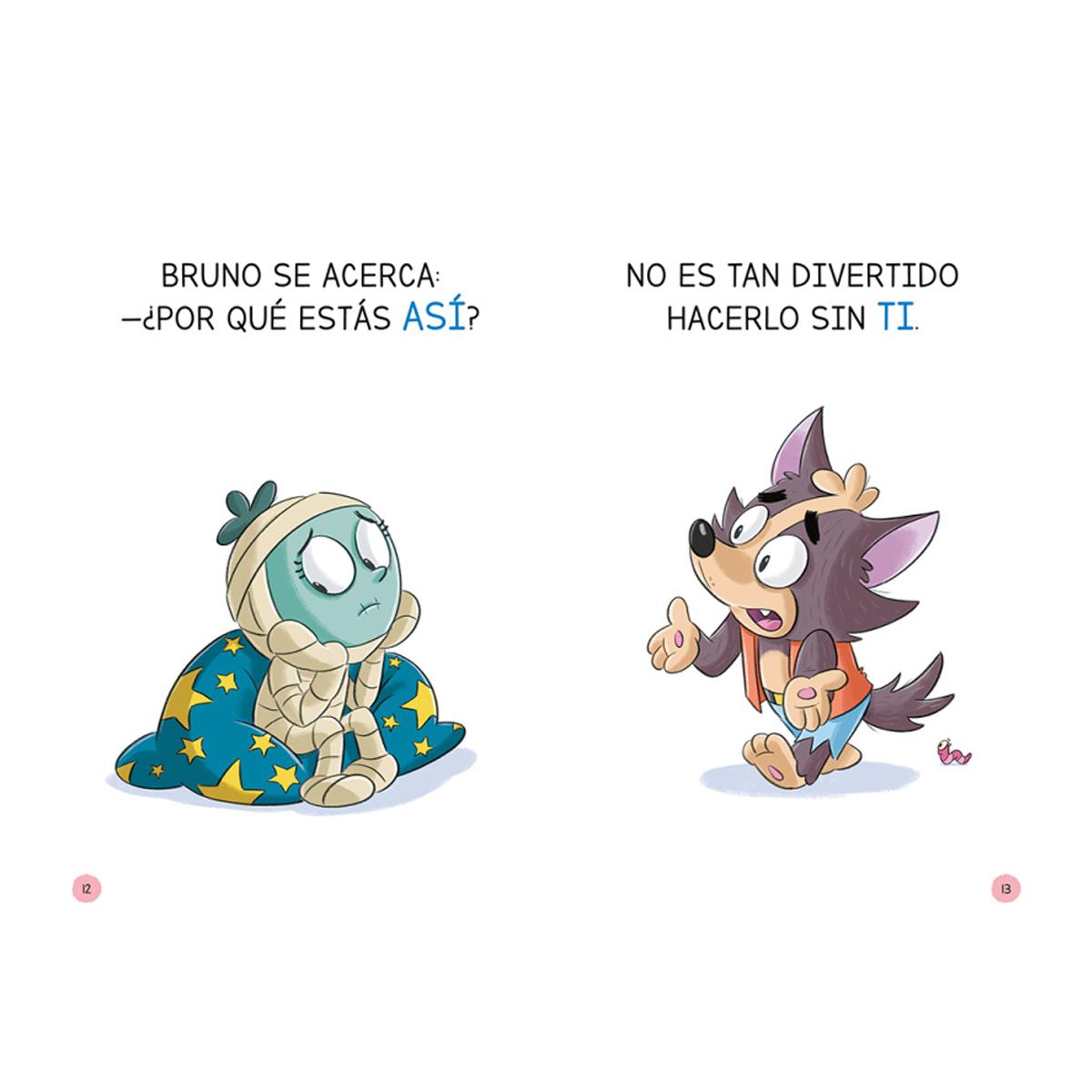 Aprender a leer en la Escuela de Monstruos 20 - Una fiesta que no resta: En letra MAYÚSCULA (libros para niños a partir de 5 años)  (Tapa blanda) 4