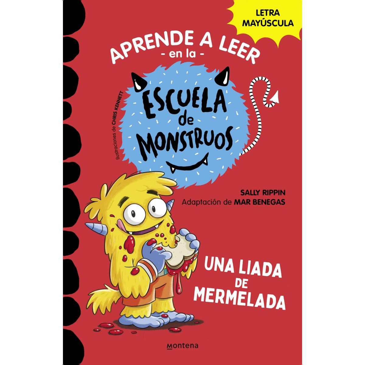 Aprender a leer en la Escuela de Monstruos - Cofre con los libros 1-8: En letra MAYÚSCULA para aprender a leer (Tapa blanda) 3