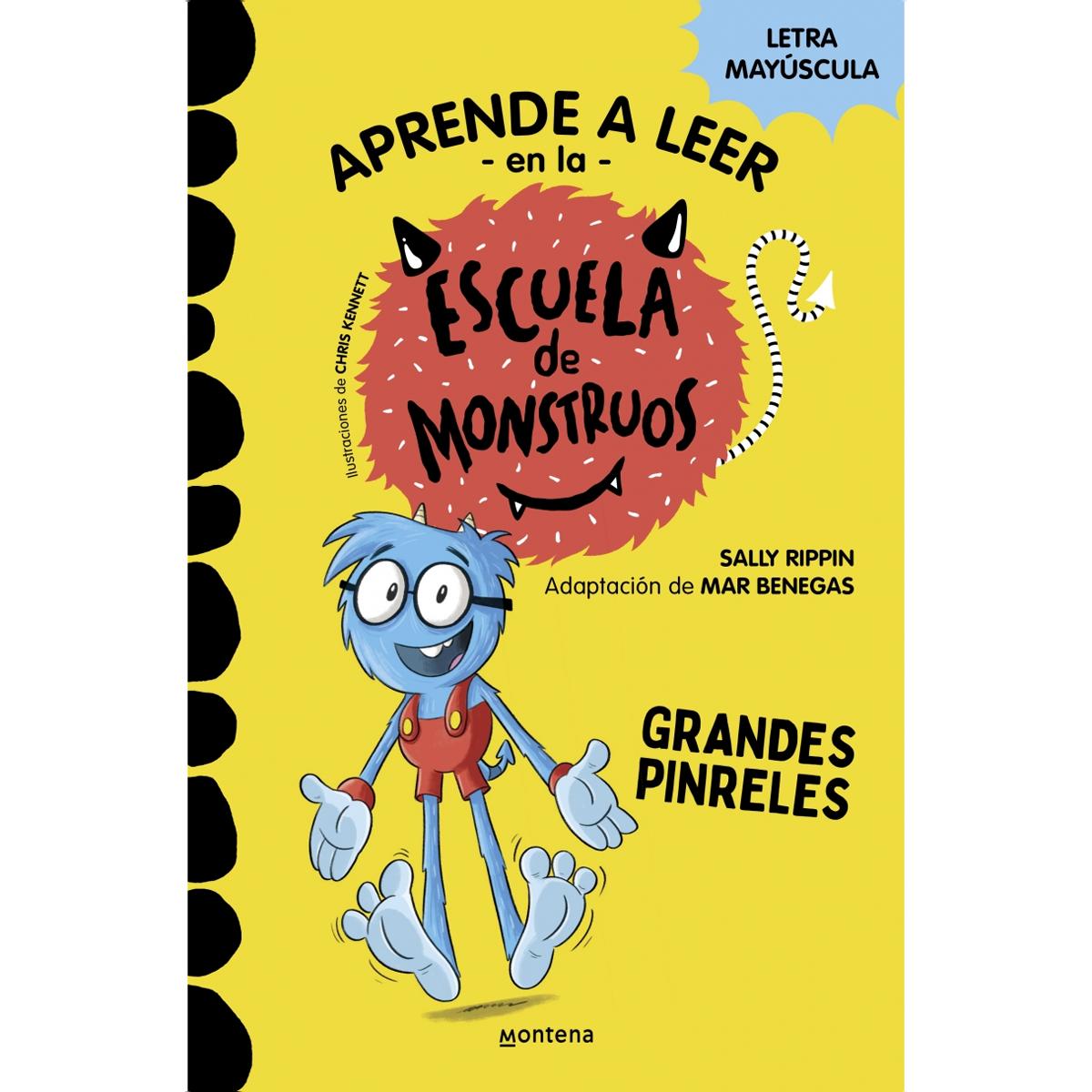 Aprender a leer en la Escuela de Monstruos - Cofre con los libros 1-8: En letra MAYÚSCULA para aprender a leer (Tapa blanda) 4