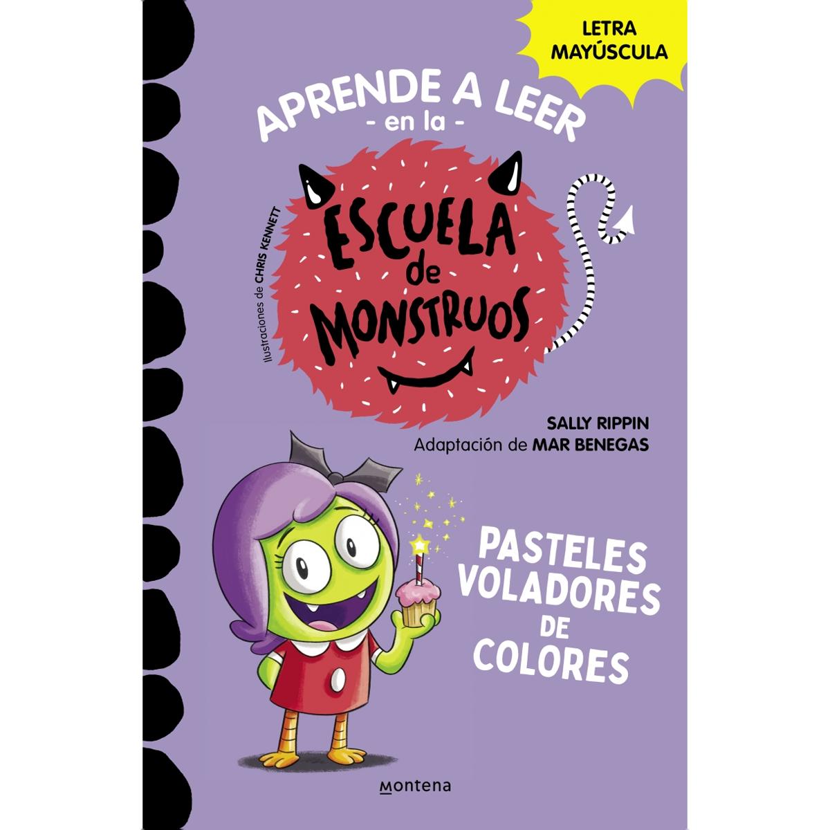 Aprender a leer en la Escuela de Monstruos - Cofre con los libros 1-8: En letra MAYÚSCULA para aprender a leer (Tapa blanda) 5