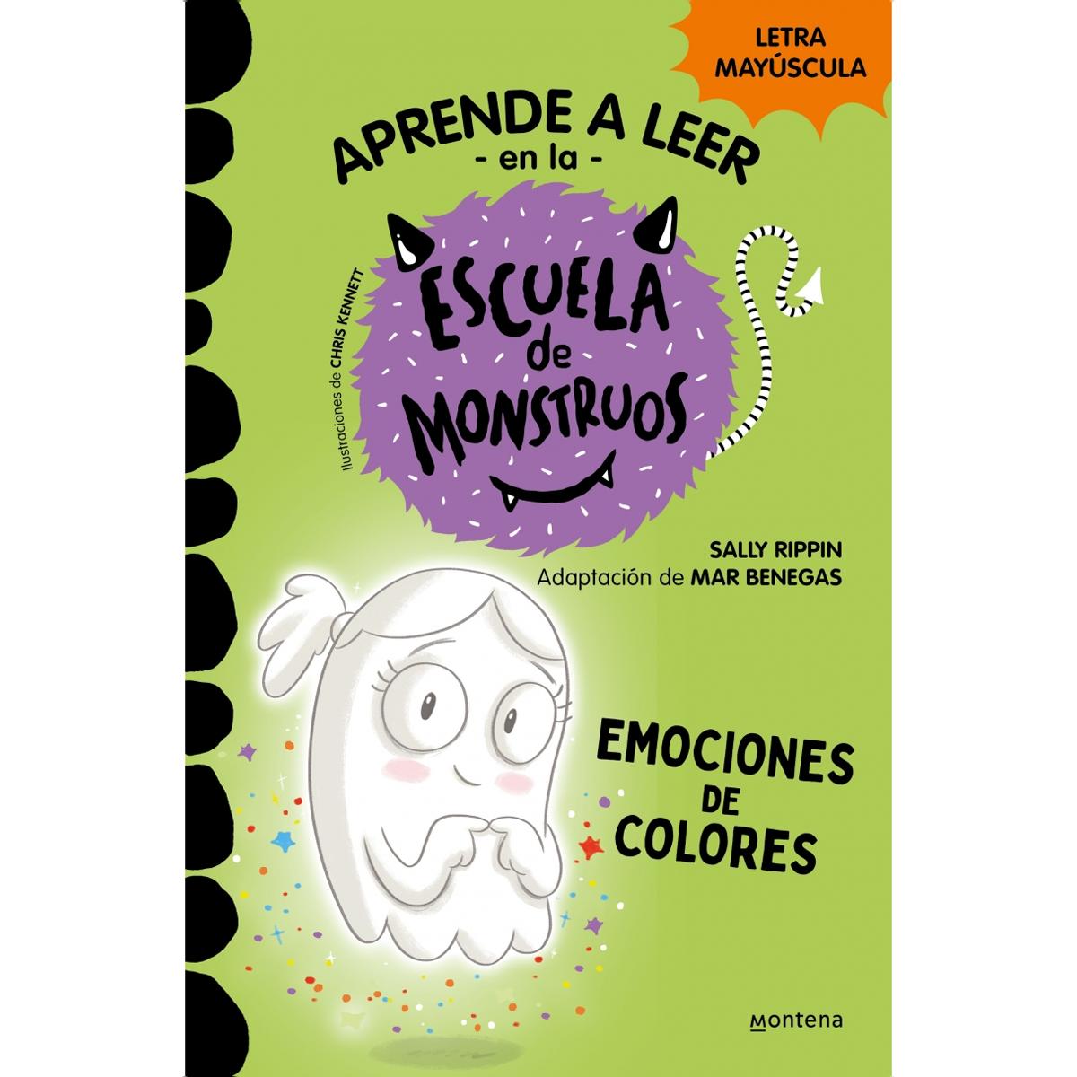 Aprender a leer en la Escuela de Monstruos - Cofre con los libros 1-8: En letra MAYÚSCULA para aprender a leer (Tapa blanda) 6