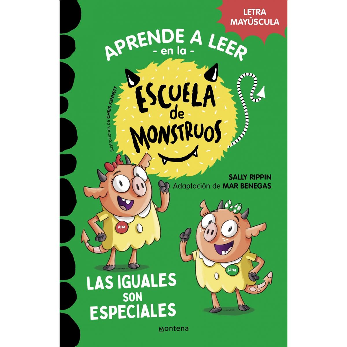 Aprender a leer en la Escuela de Monstruos - Cofre con los libros 1-8: En letra MAYÚSCULA para aprender a leer (Tapa blanda) 7