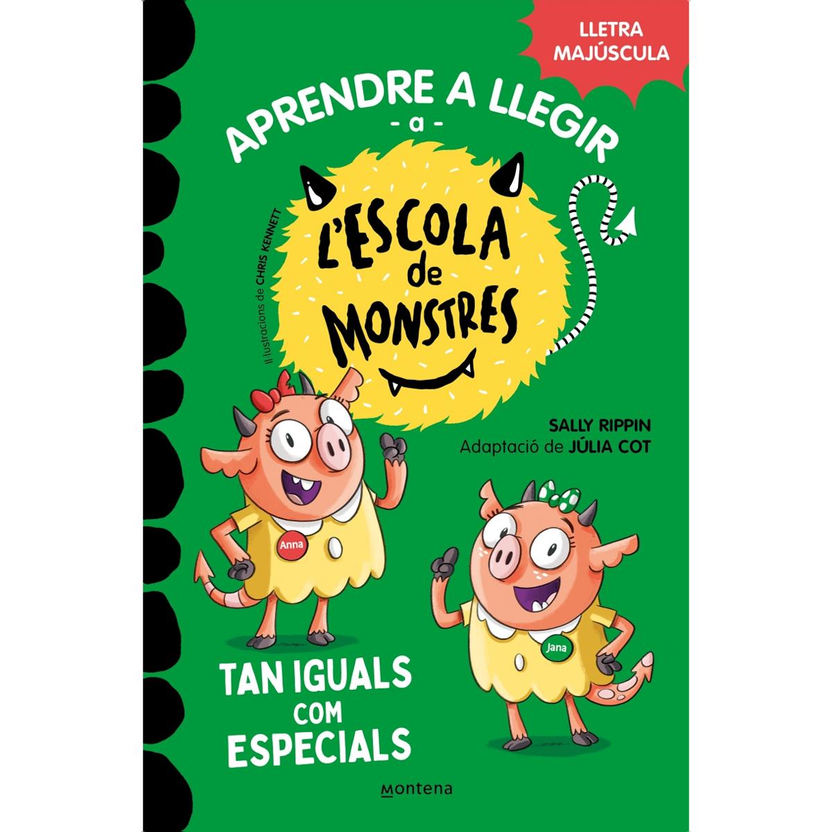 Aprendre a llegir a l'Escola de Monstres - Cofre amb els llibres 1-8: En lletra MAJÚSCULA per aprendre a llegir (Capa mole) 2