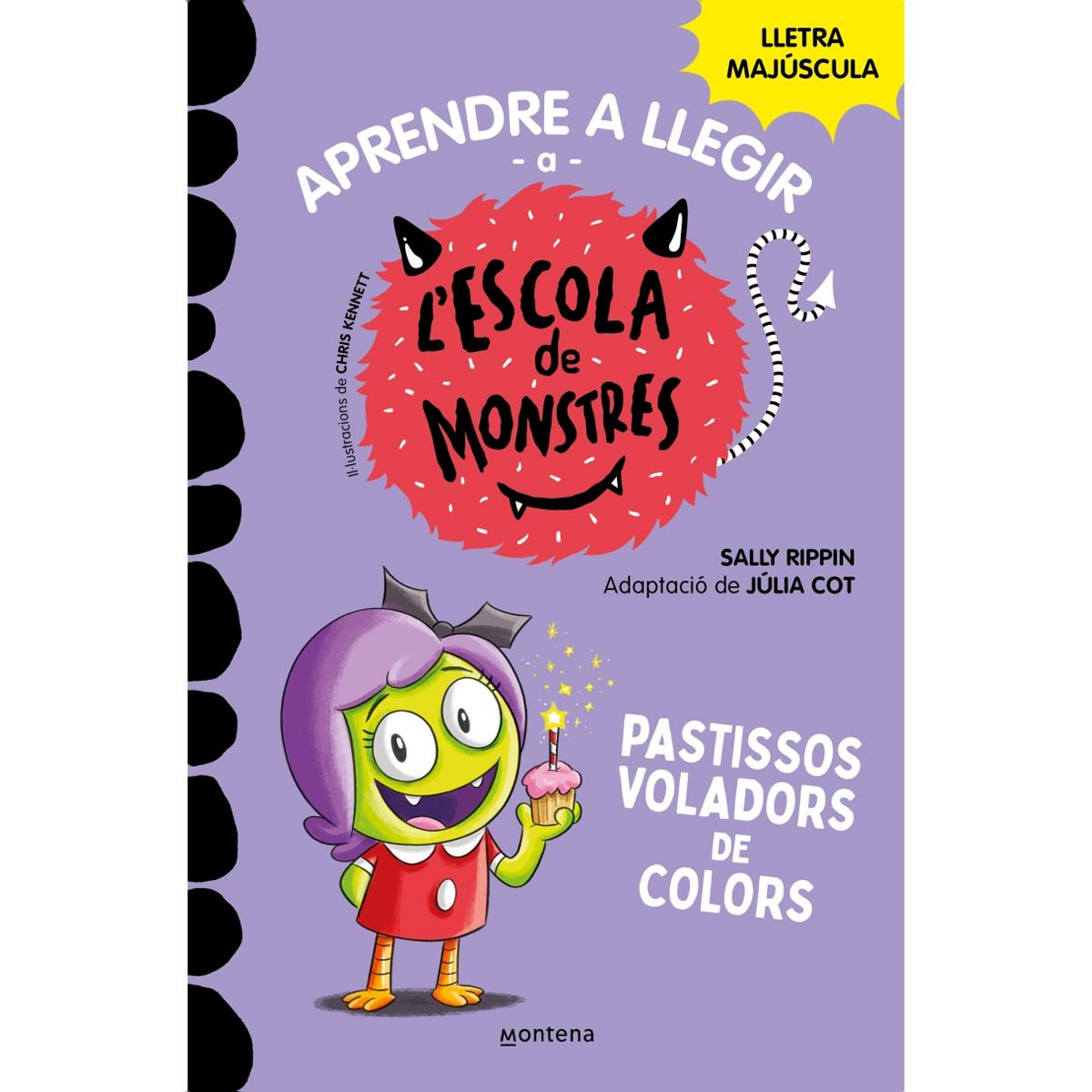 Aprendre a llegir a l'Escola de Monstres - Cofre amb els llibres 1-8: En lletra MAJÚSCULA per aprendre a llegir (Capa mole) 5