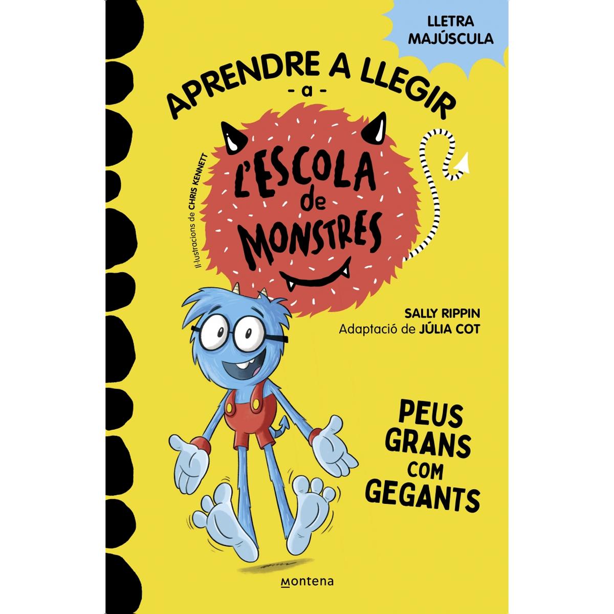 Aprendre a llegir a l'Escola de Monstres - Cofre amb els llibres 1-8: En lletra MAJÚSCULA per aprendre a llegir (Capa mole) 6