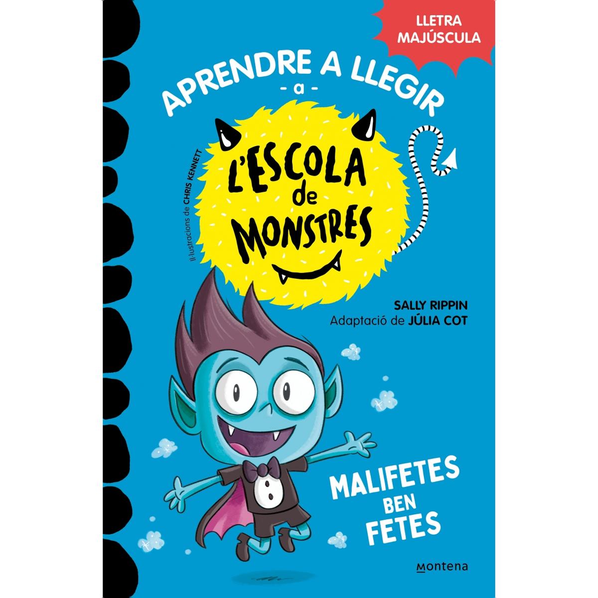 Aprendre a llegir a l'Escola de Monstres - Cofre amb els llibres 1-8: En lletra MAJÚSCULA per aprendre a llegir (Capa mole) 7