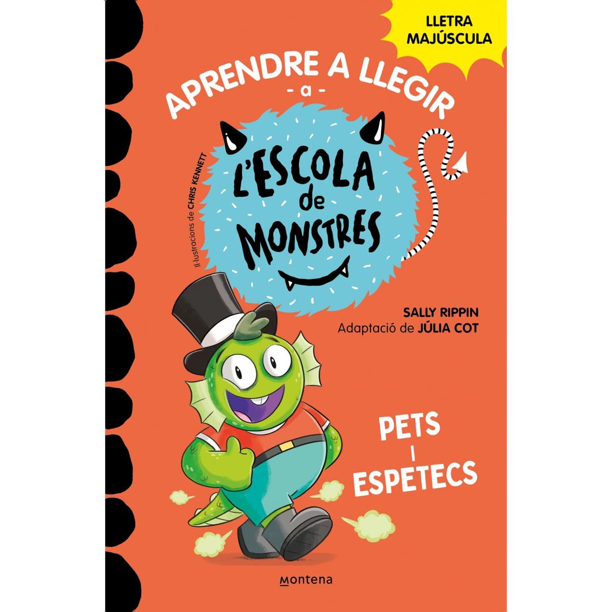 Aprendre a llegir a l'Escola de Monstres - Cofre amb els llibres 1-8: En lletra MAJÚSCULA per aprendre a llegir (Capa mole) 9