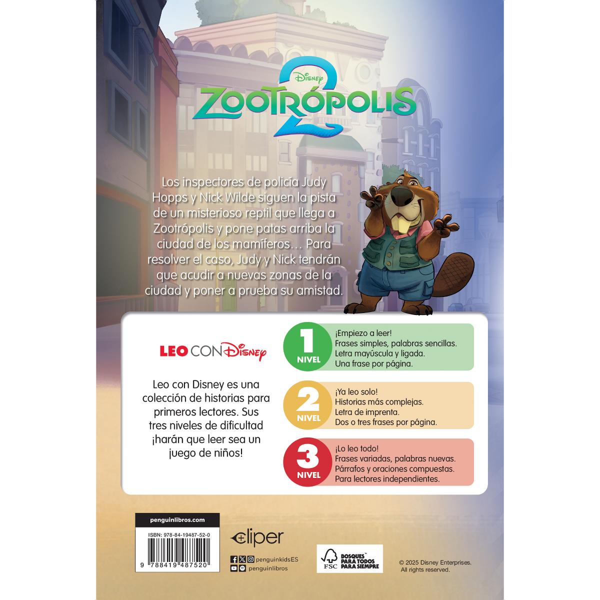 Zootrópolis 2. Leo con Disney Nivel 3 (Disney. Lectoescritura) (Capa mole) 2