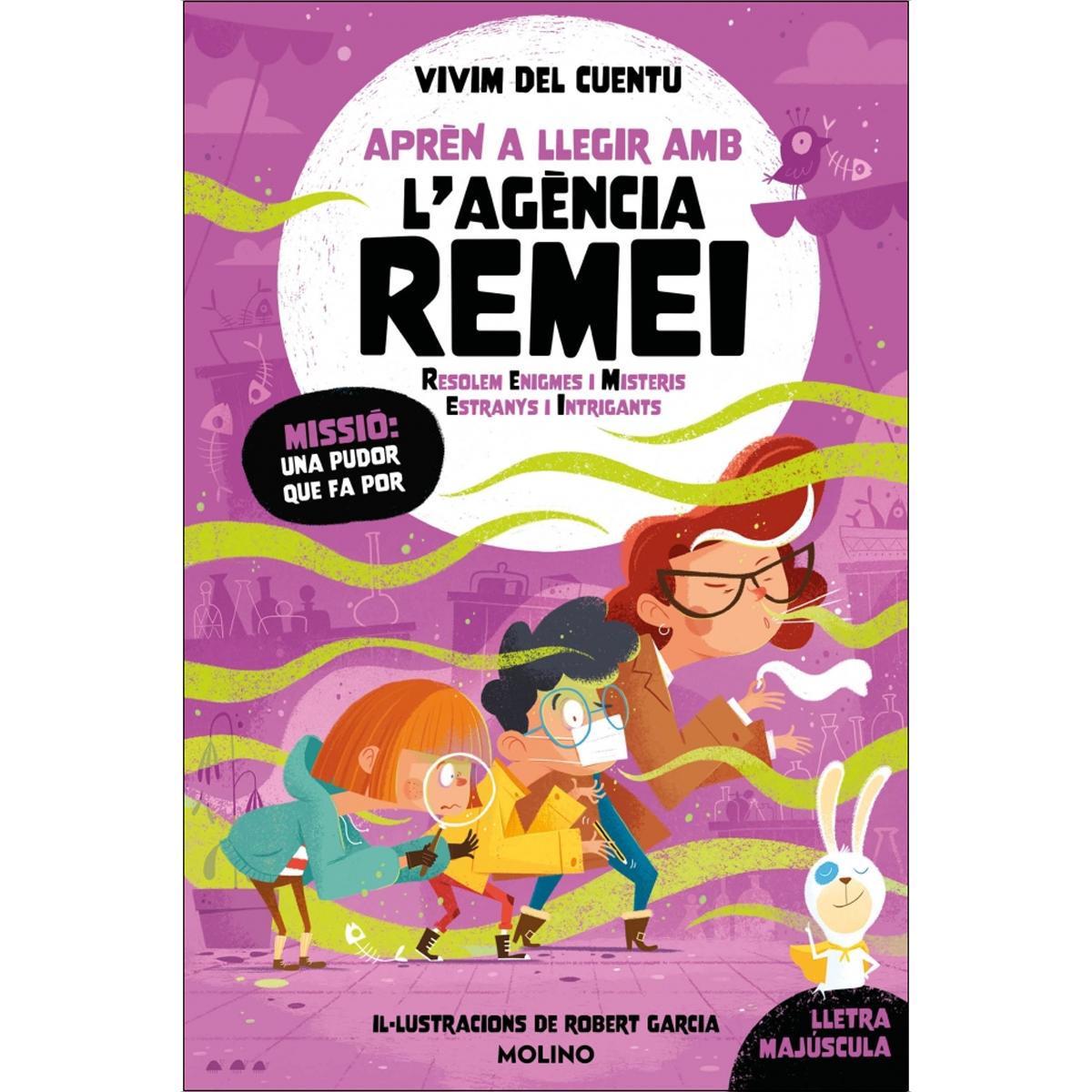 Imagem 0 de Missió: una pudor que fa por (Aprèn a llegir amb l'Agència REMEI 5): Amb lletra MAJÚSCULA (llibres per a nens a partir de 5 i 6 anys) (Capa mole)