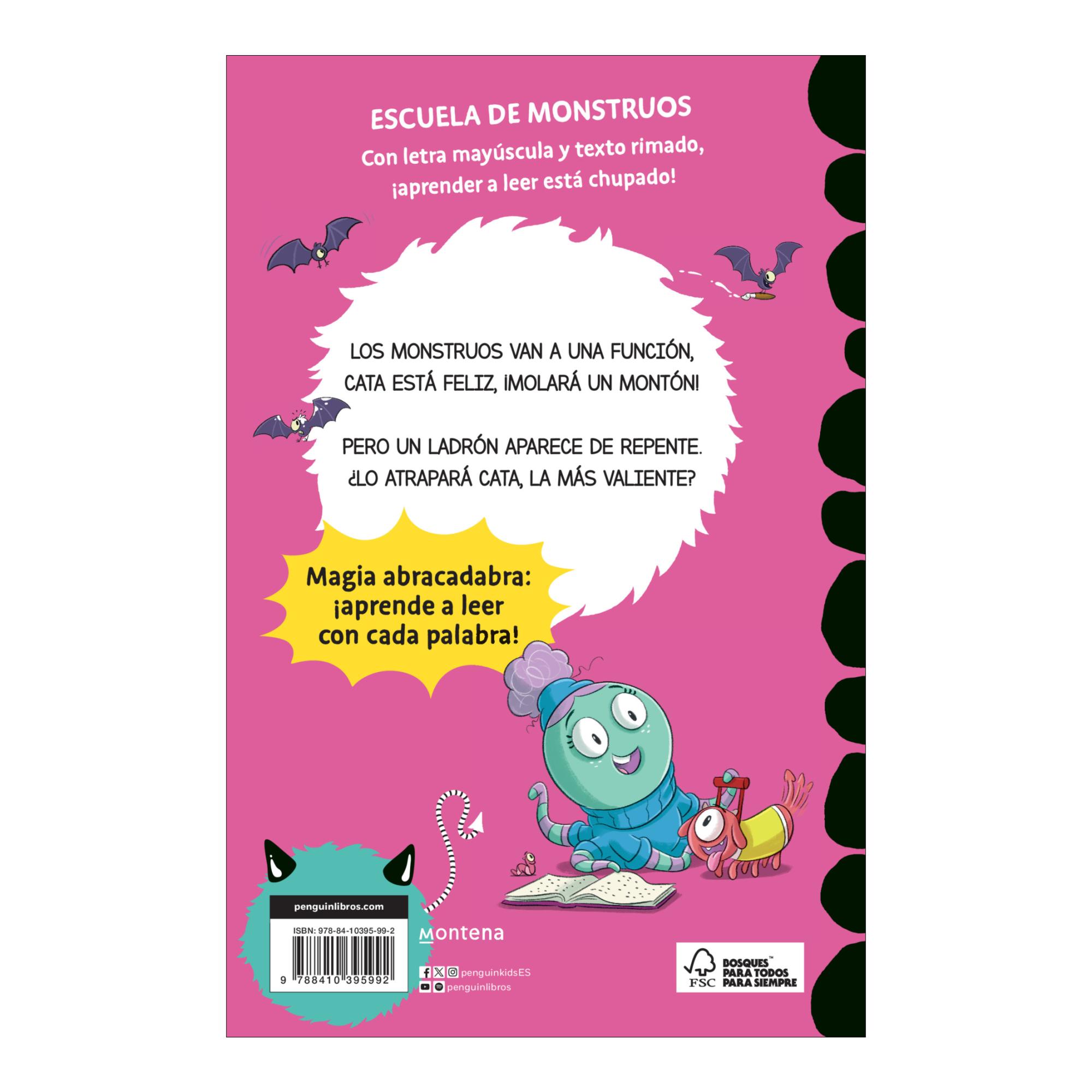 Aprender a leer en la Escuela de Monstruos 22 - Al rescate, ¡con coraje!: En letra MAYÚSCULA (libros para niños a partir de 5 años)  (Tapa blanda) 2