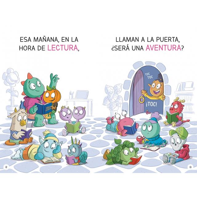 Aprender a leer en la Escuela de Monstruos 22 - Al rescate, ¡con coraje!: En letra MAYÚSCULA (libros para niños a partir de 5 años)  (Tapa blanda) 3