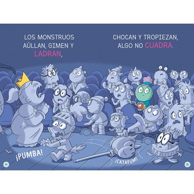 Aprender a leer en la Escuela de Monstruos 22 - Al rescate, ¡con coraje!: En letra MAYÚSCULA (libros para niños a partir de 5 años)  (Tapa blanda) 4