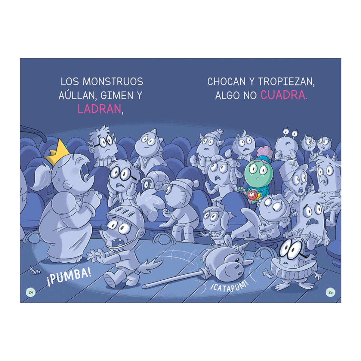 Aprender a leer en la Escuela de Monstruos 22 - Al rescate, ¡con coraje!: En letra MAYÚSCULA (libros para niños a partir de 5 años) (Capa mole) 5