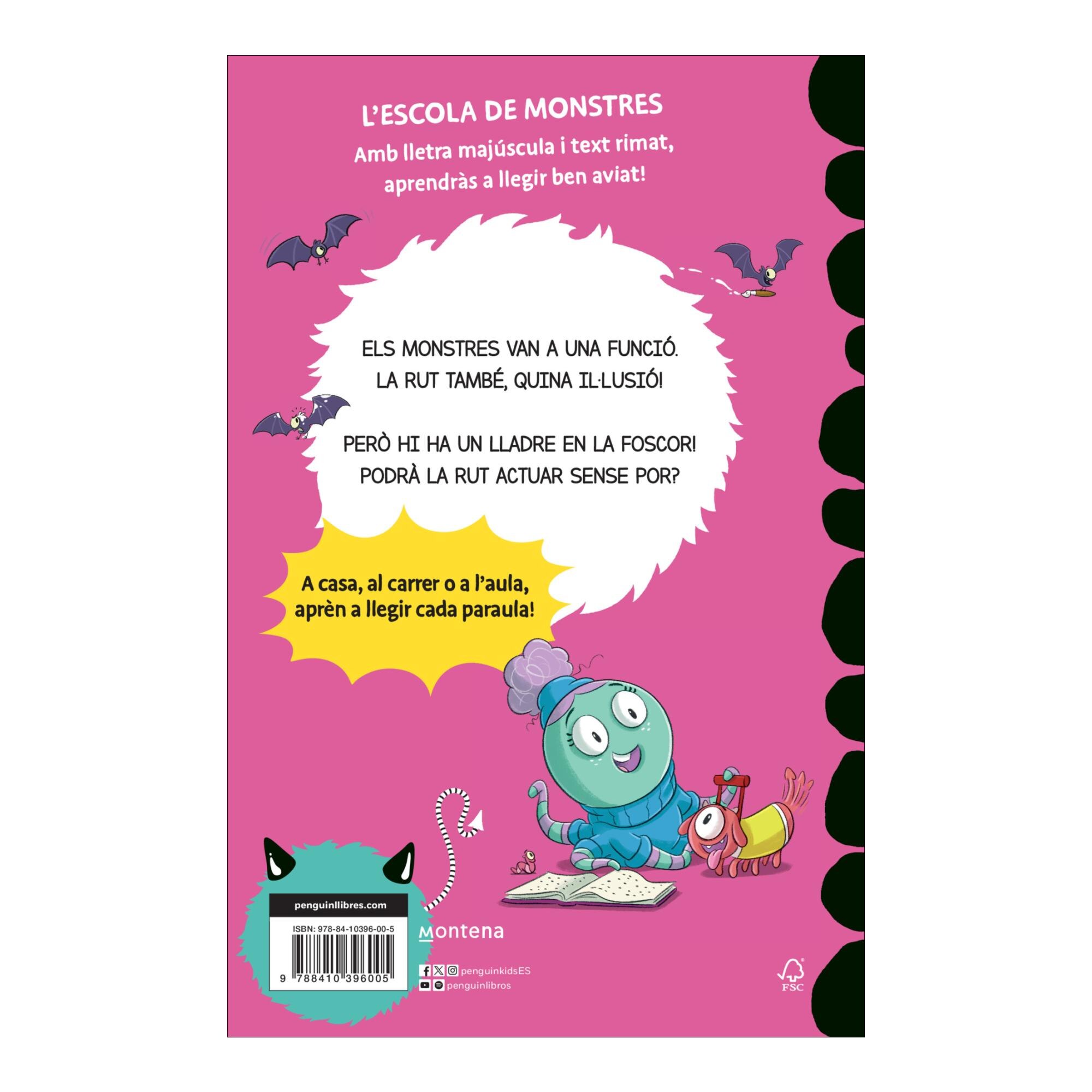 Aprendre a llegir a l'Escola de Monstres 22 - Un rescat agosarat: Amb lletra MAJÚSCULA (llibres per a nens a partir de 5 anys) (Capa mole) 2