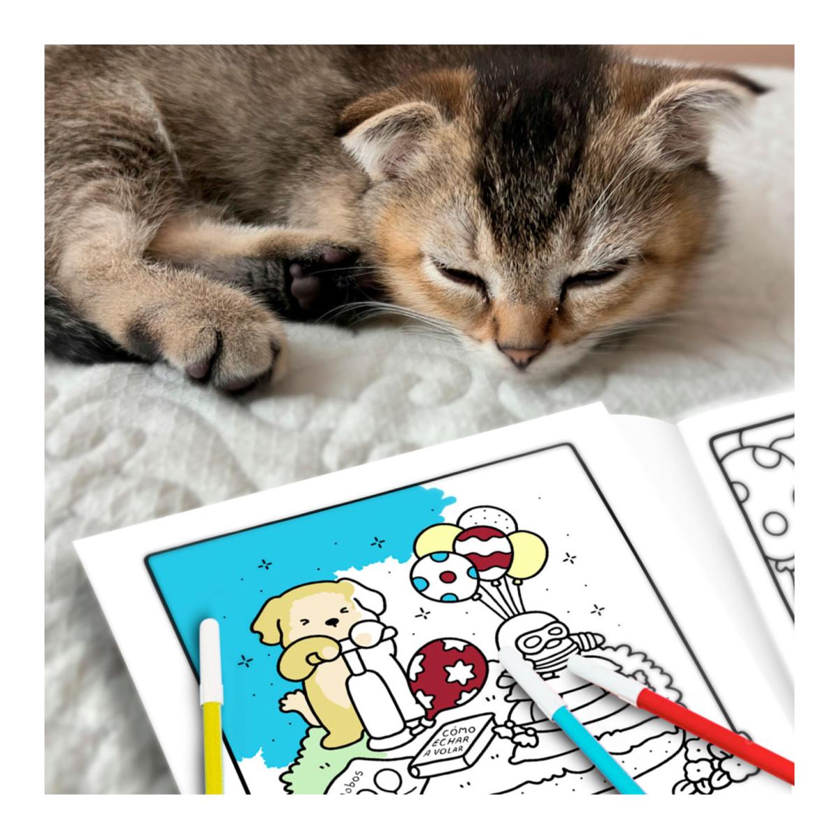 Mejores amigos: Un mundo adorable para colorear y relajarse (Capa mole) 7
