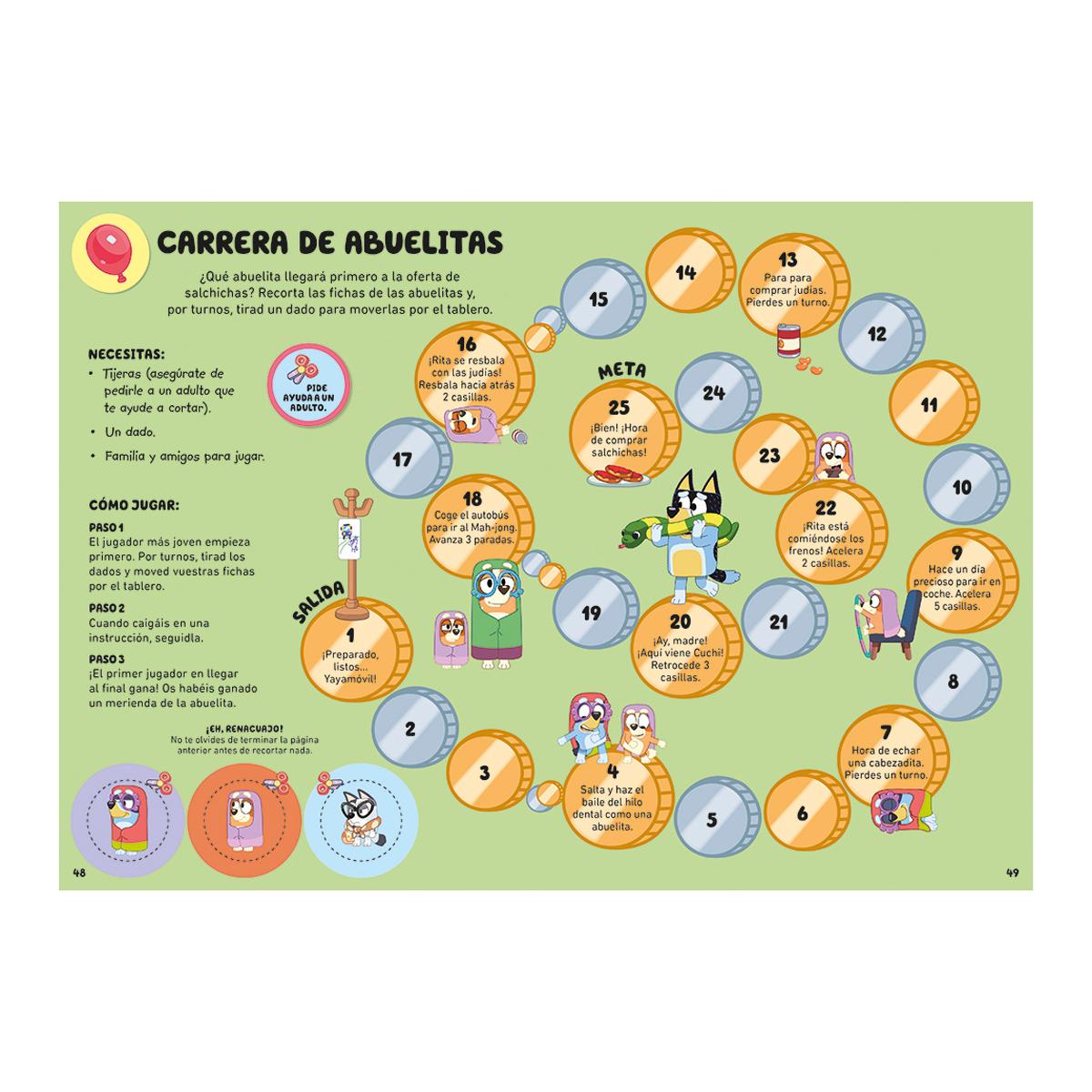 Bluey. Cuaderno de vacaciones - Juegos de verano (4-5 años): Observa · Juega · Imagina · Crea (Capa mole) 3