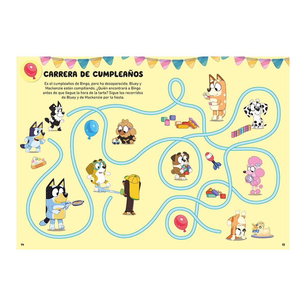 Bluey. Cuaderno de vacaciones - Juegos de verano (4-5 años): Observa · Juega · Imagina · Crea (Capa mole) 5