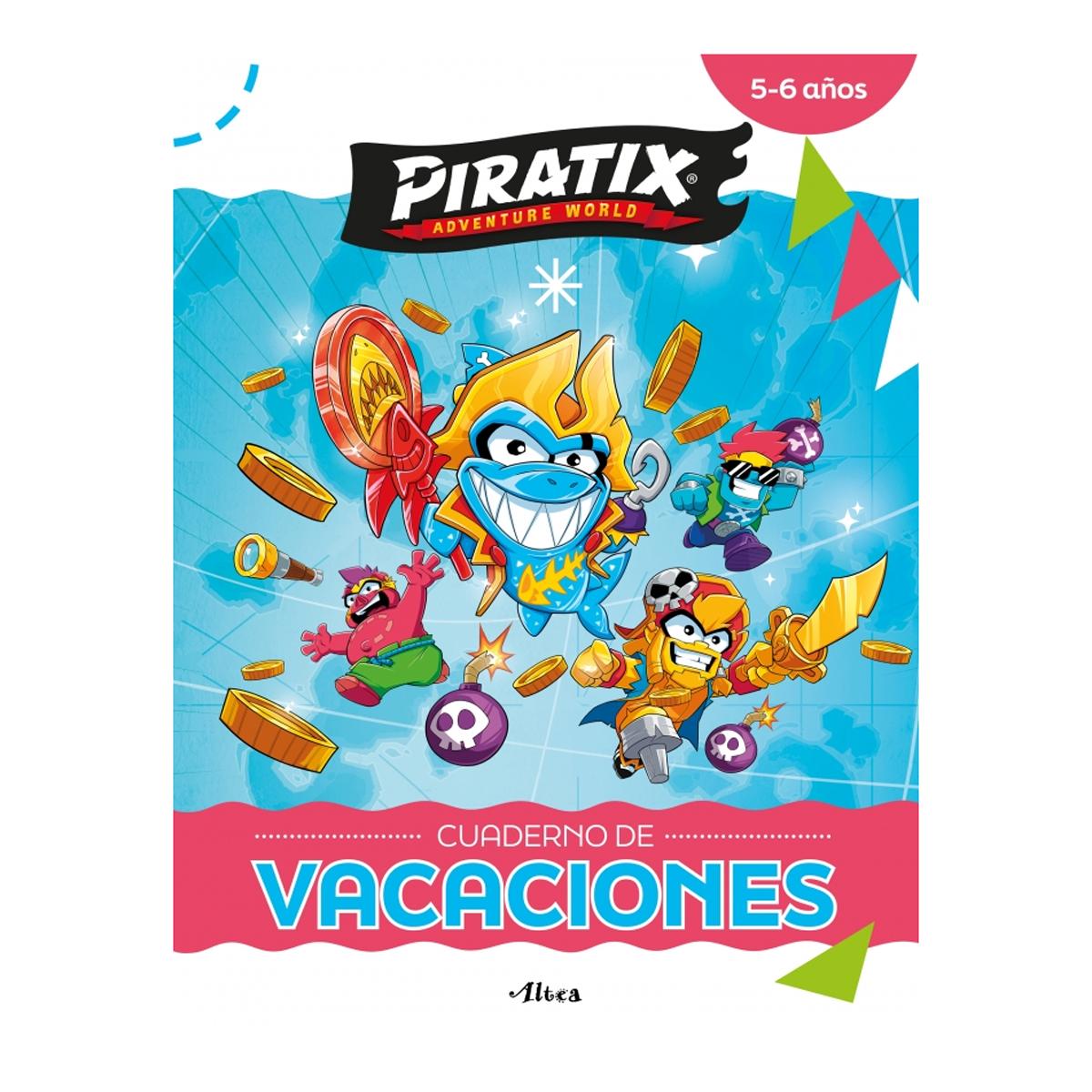 Imagem 0 de Piratix. Cuaderno de vacaciones - 5-6 años: Actividades para el verano con los Piratix más Piratix de todos los océanos (Capa mole)