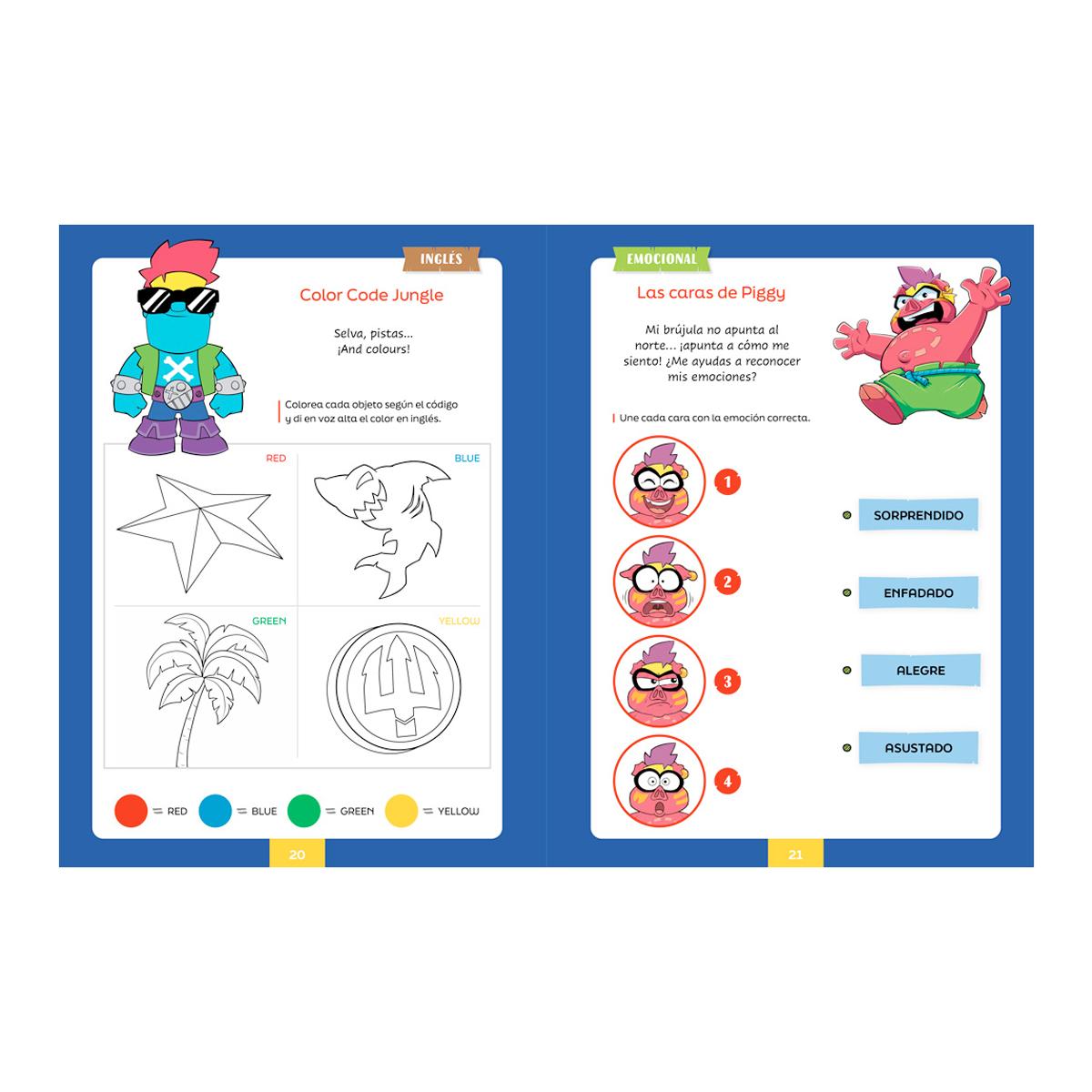 Piratix. Cuaderno de vacaciones - 5-6 años: Actividades para el verano con los Piratix más Piratix de todos los océanos (Capa mole) 2