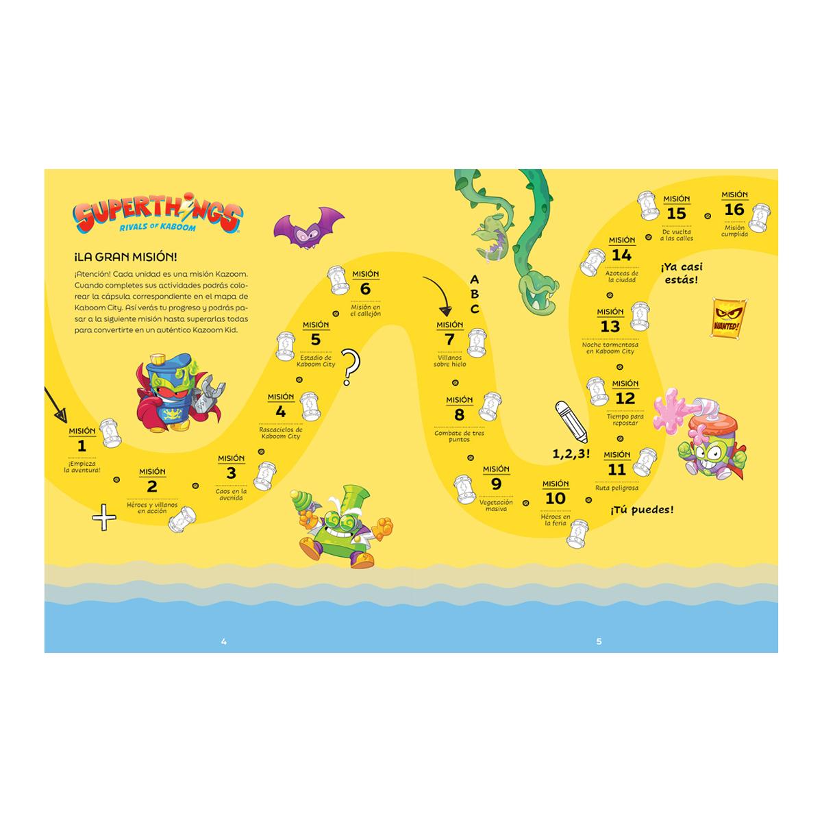 Superthings. Cuaderno de vacaciones - 6-7 años: Retos, desafíos y divertidas aventuras para el verano con los Superthings (Tapa blanda) 2