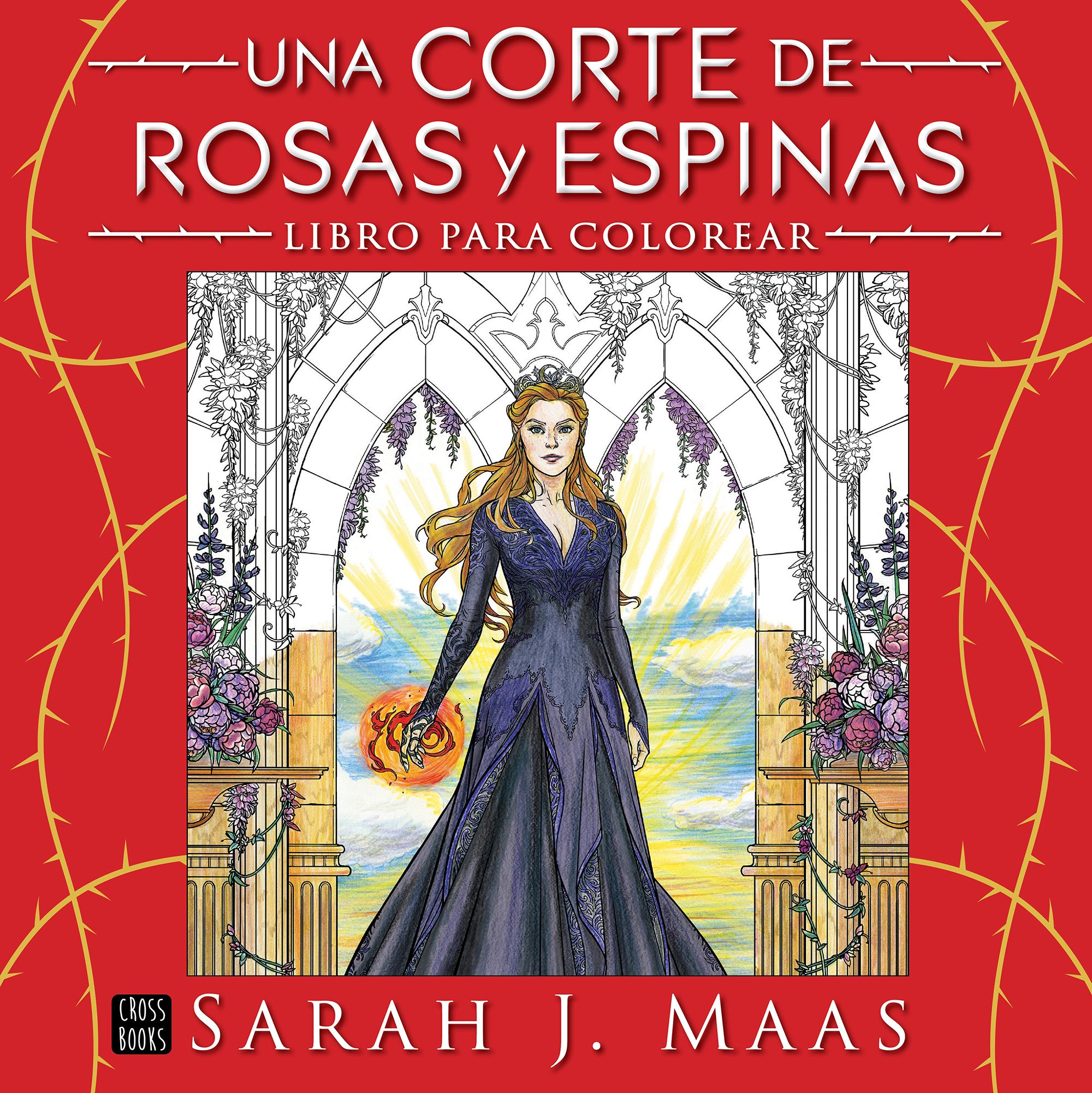 Imagem 0 de Una corte de rosas y espinas. Libro para colorear