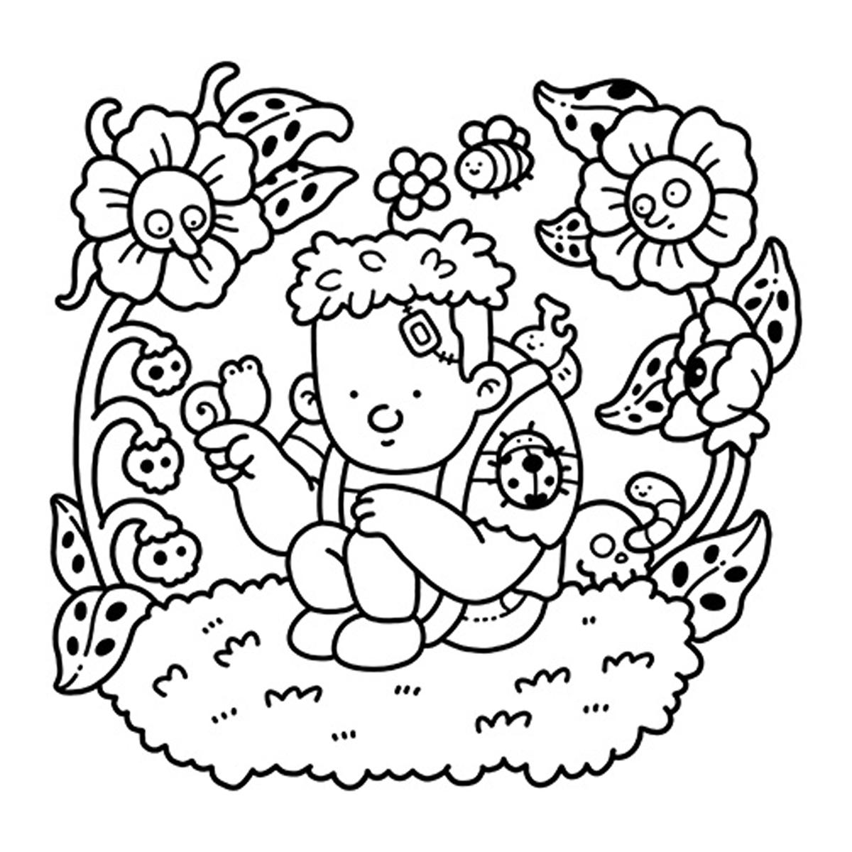 Otoño feliz: Un mundo cozy y adorable para colorear y relajarse  (Capa Mole) 4
