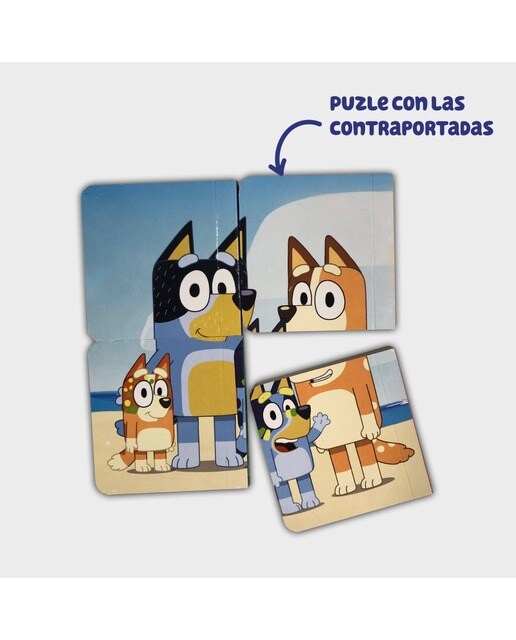 Bluey. Libro juguete - Pequeña biblioteca (edición en español) (Tapa dura) 4
