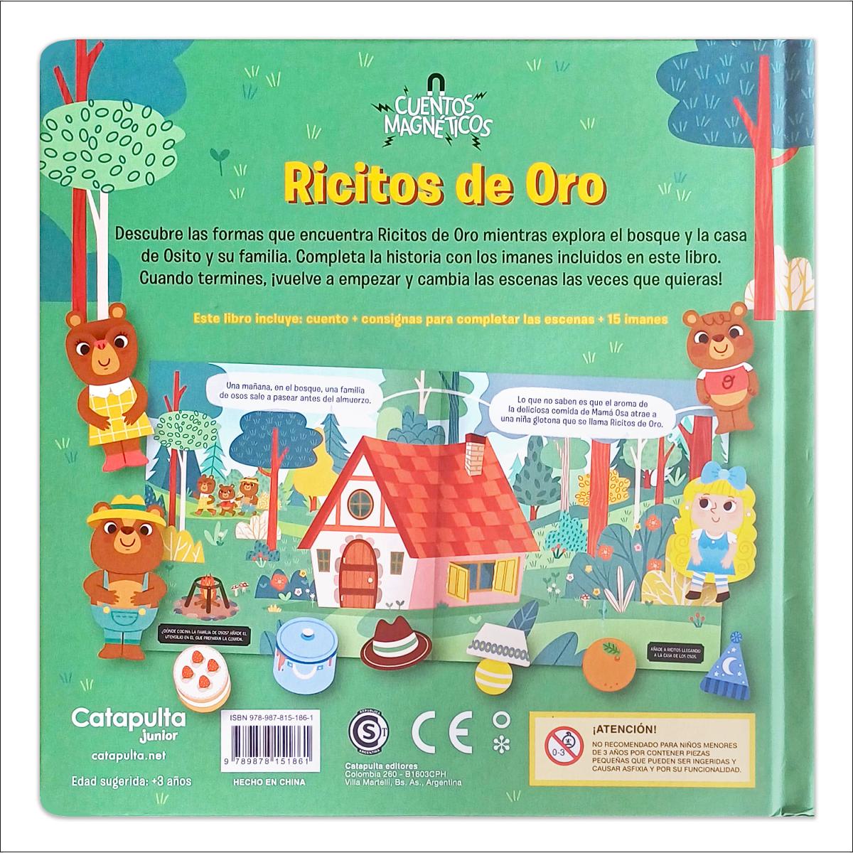 Imagem 0 de Cuentos magnéticos: Ricitos de Oro (Capa dura)