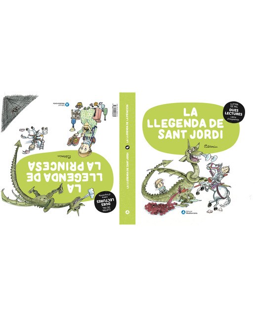 Imagem 0 de DUES LECTURES. La llegenda de sant Jordi / La llegenda de la princesa (Capa dura)