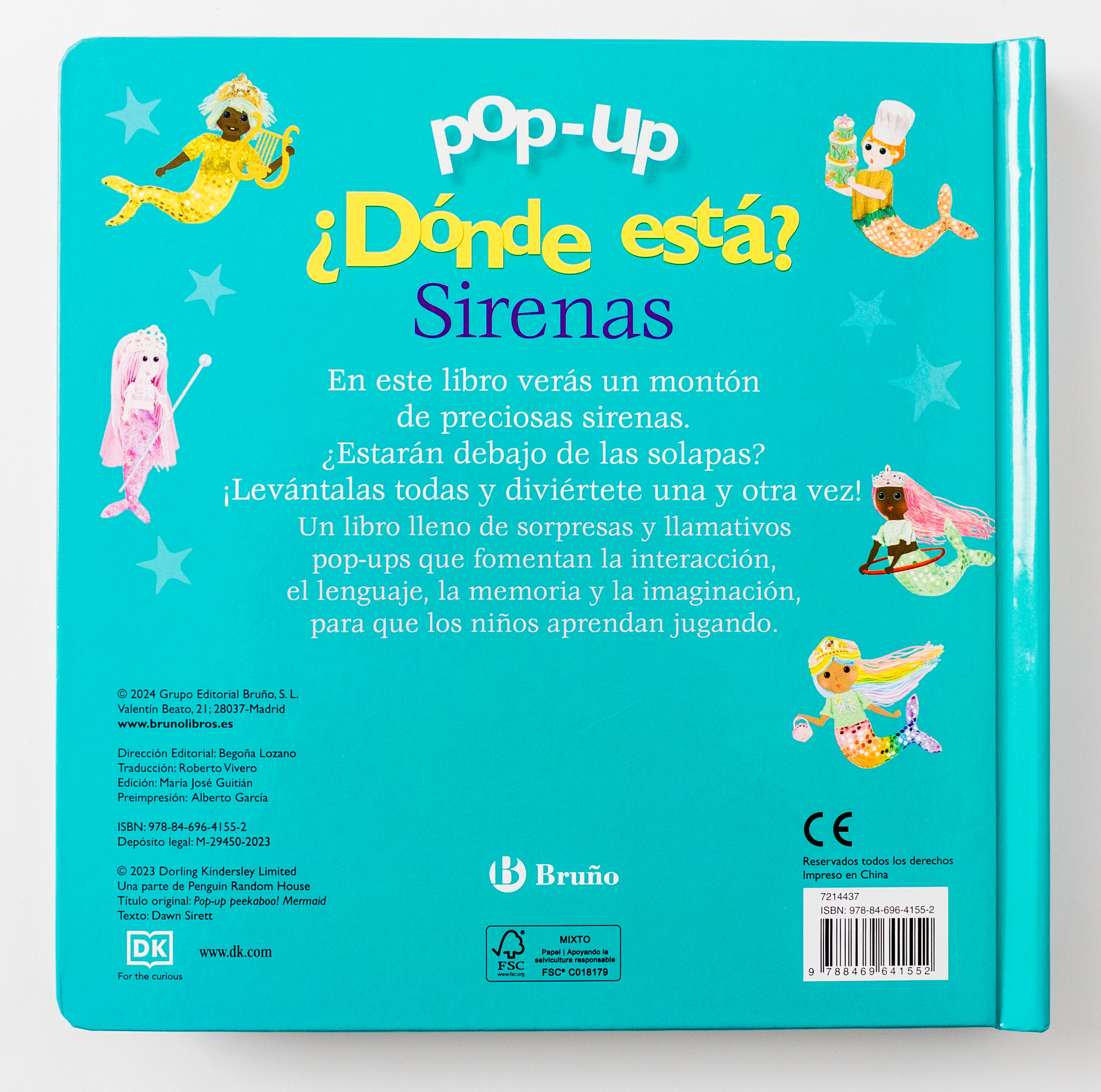 Pop-up. ¿Dónde está? Sirenas (Capa dura) 2