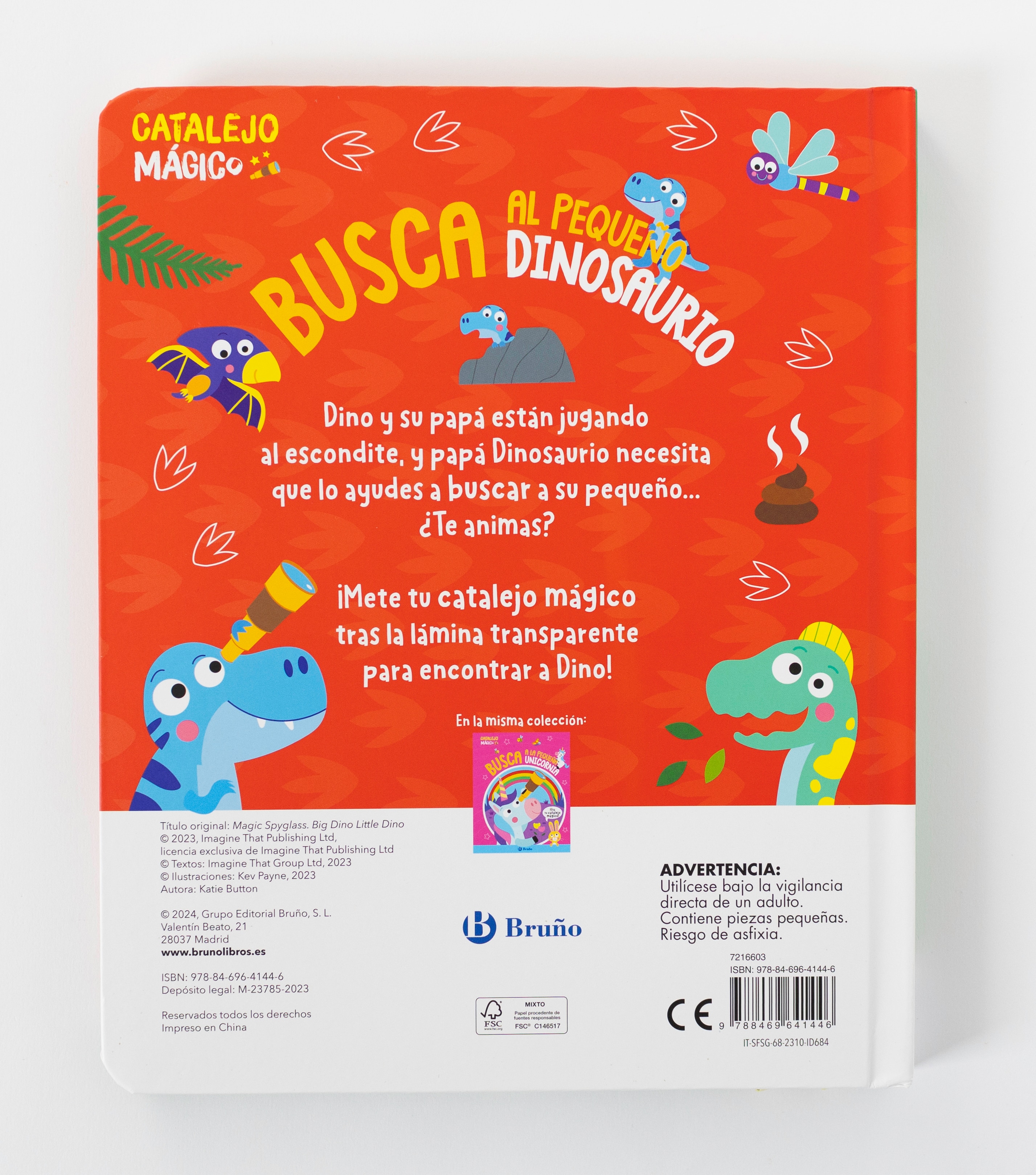 Catalejo mágico. Busca al pequeño dinosaurio (Capa dura) 2