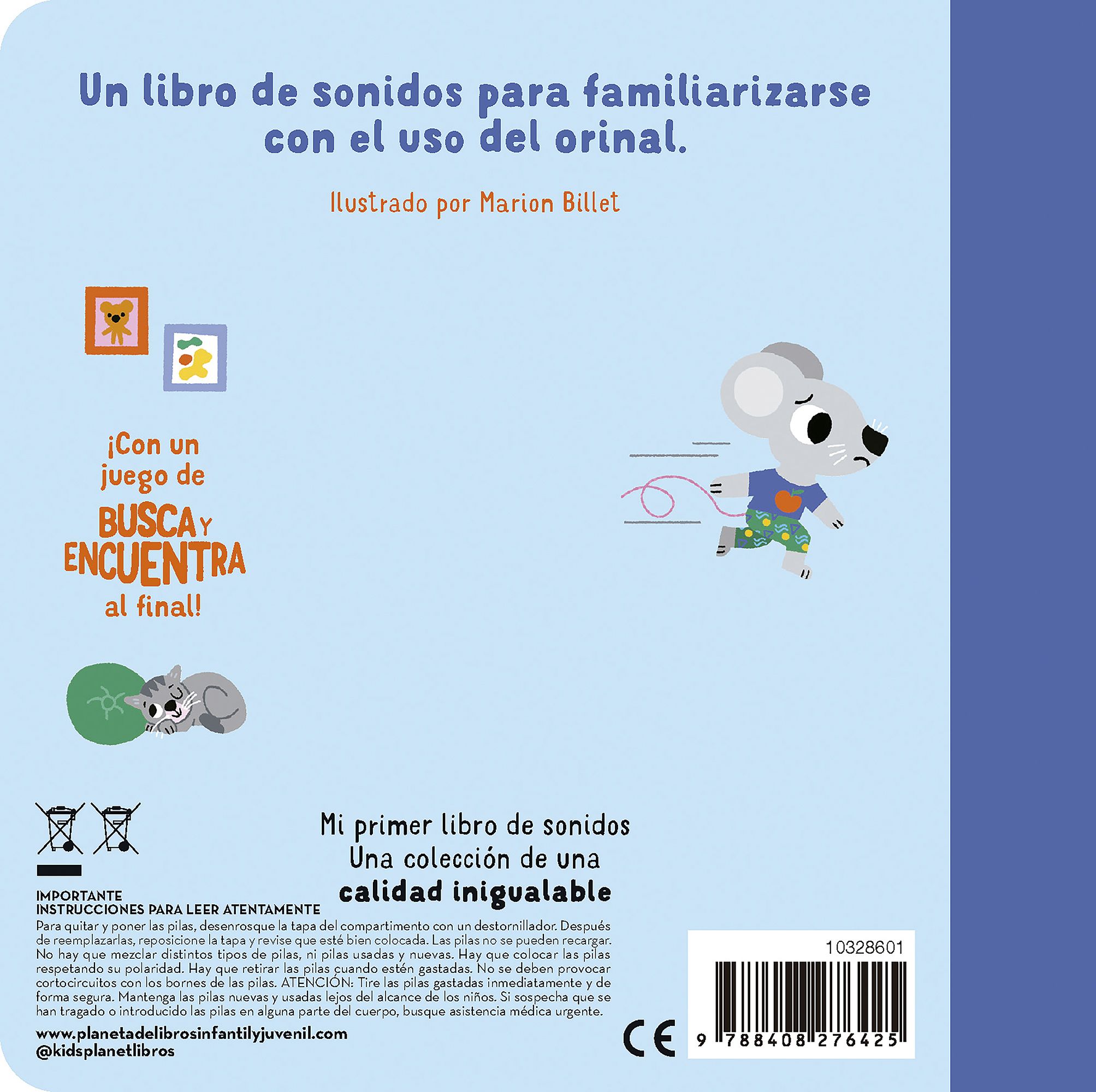 El orinal. Mi primer libro de sonidos 2