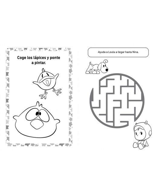 Pocoyó. Actividades - Hora de colorear: ¡Con más de 60 dibujos! (Capa mole) 6
