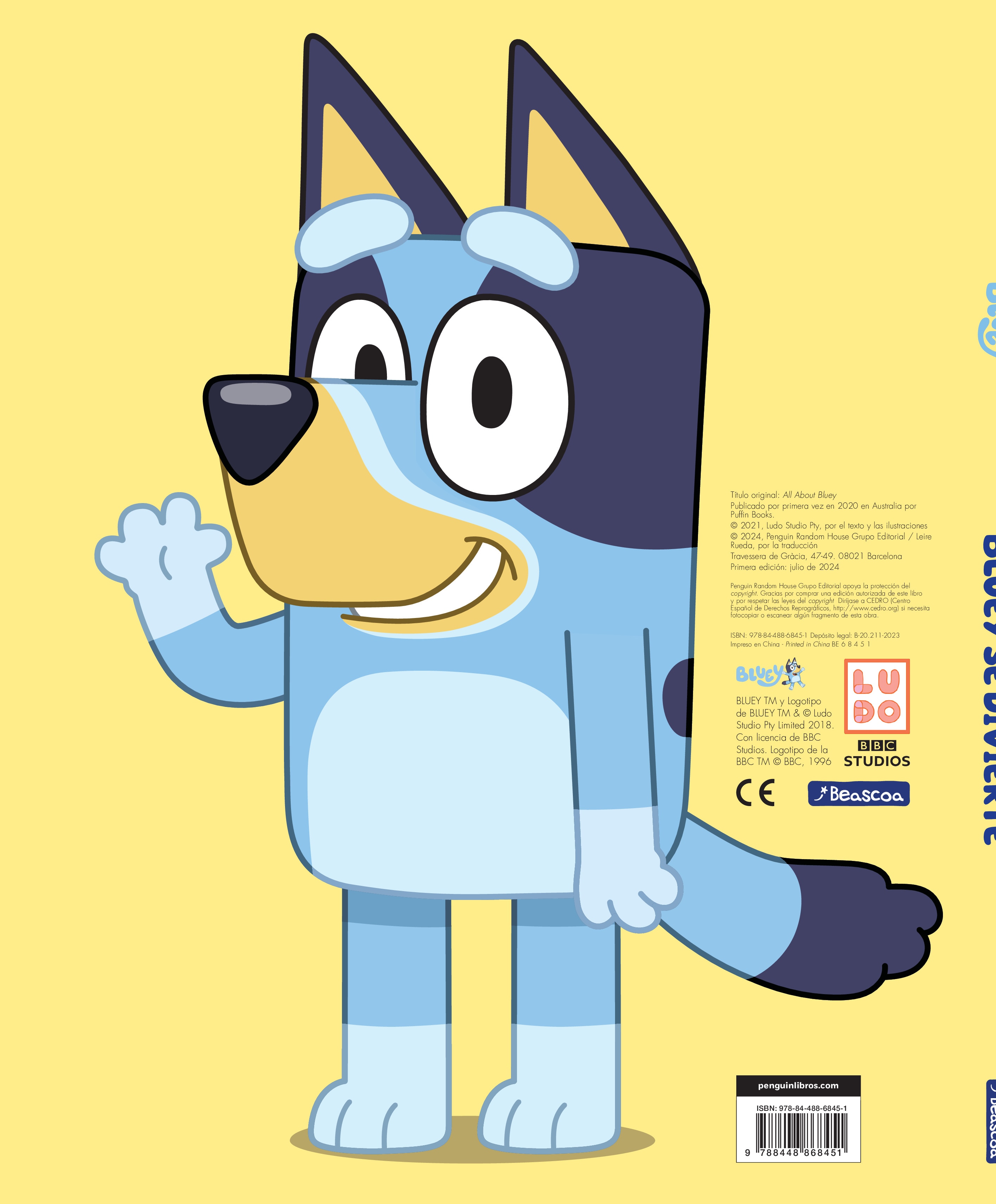 Bluey. Libro de cartón - Bluey se divierte (edición en español) 2