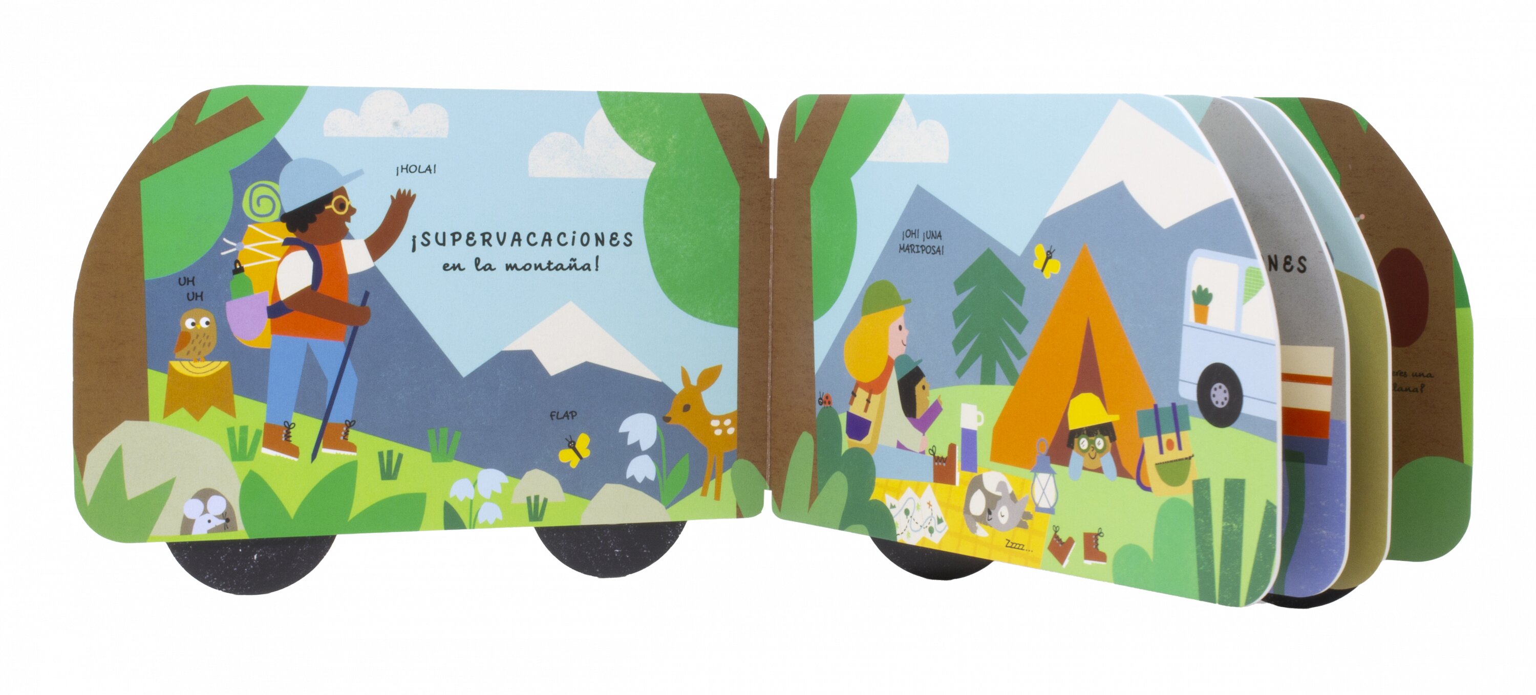 ¡Supervacaciones!: Libro con ruedas 3