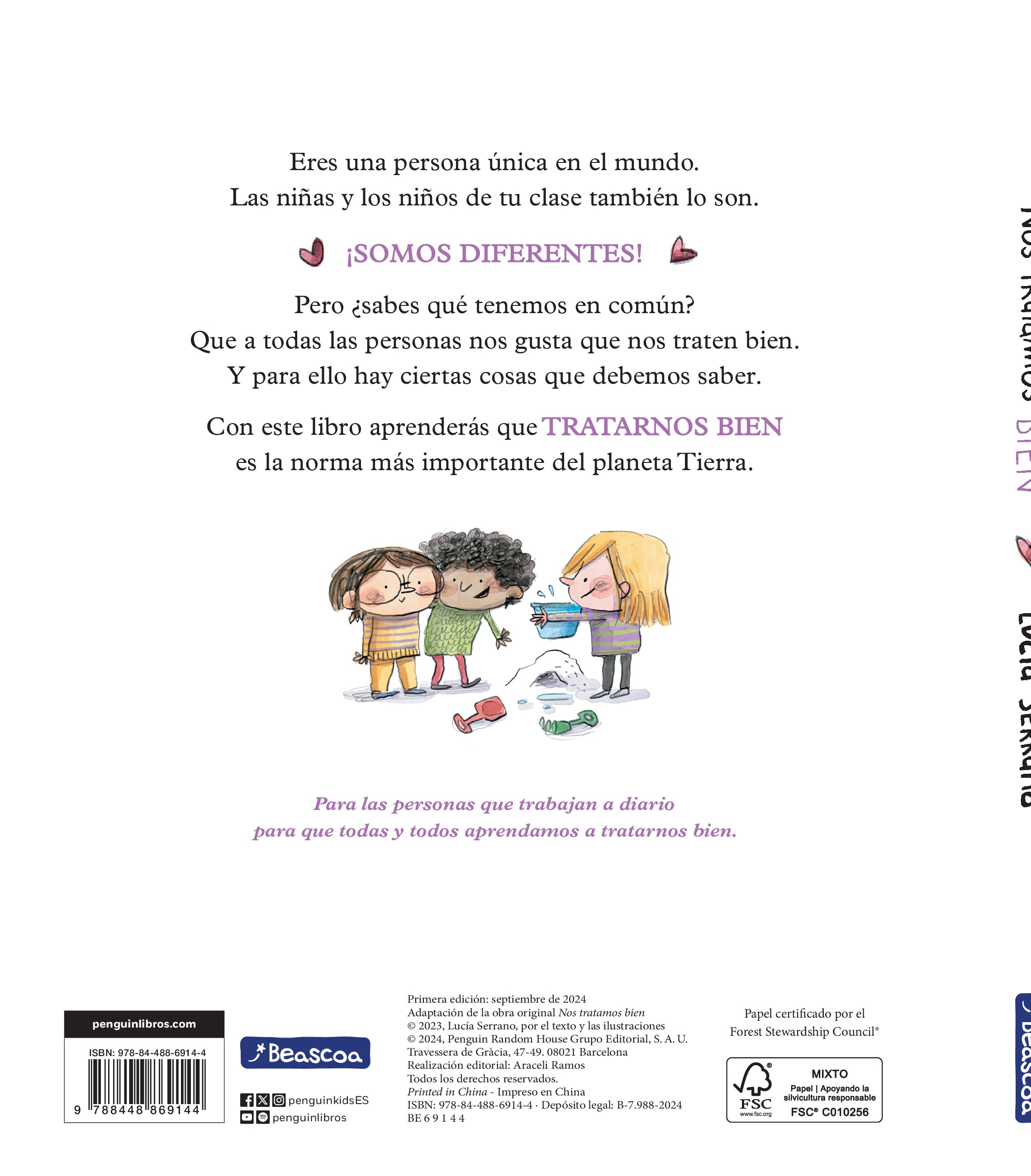 Nos tratamos bien: Libro de cartón 2
