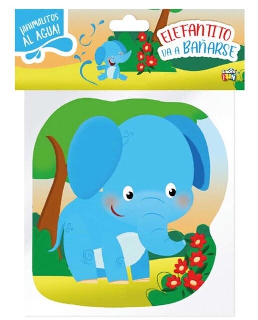 Elefantito va a bañarse - animalitos alagua 1