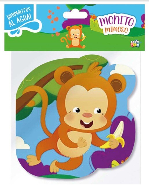 Monito mimoso - animalitos al agua 1