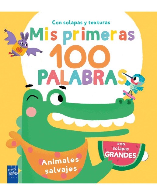 Mis primeras 100 palabras con texturas. Animales salvajes 1