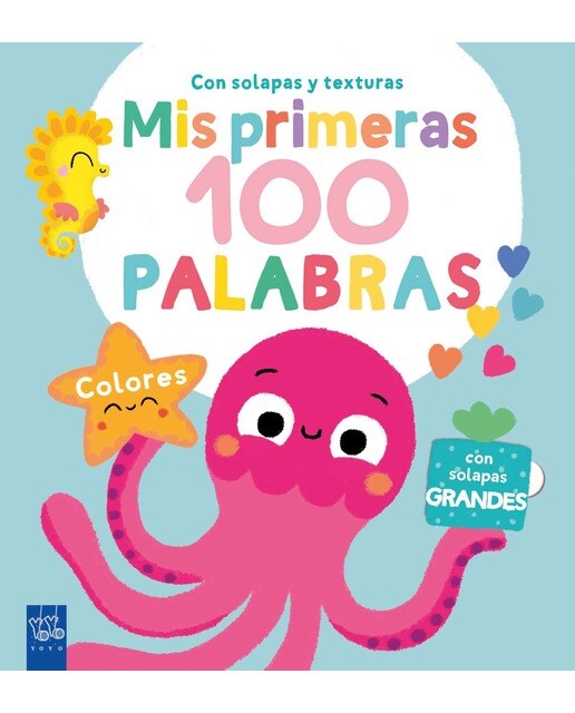 Mis primeras 100 palabras con texturas. Colores 1