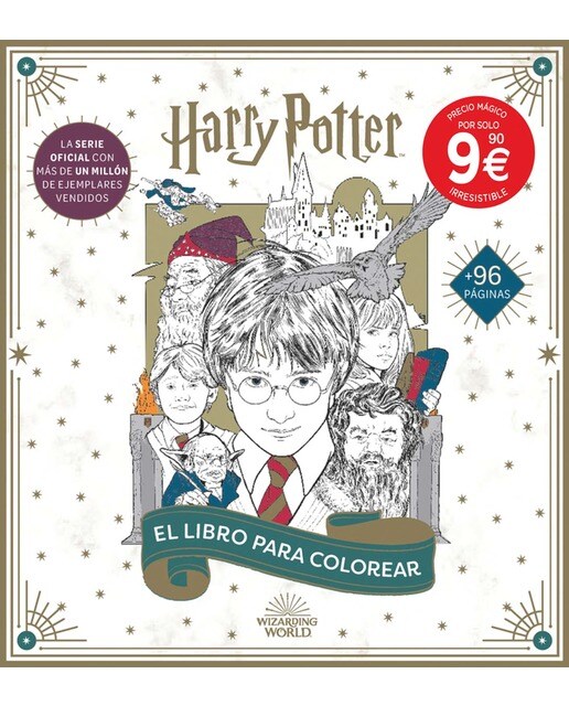 Harry Potter: El libro oficial para colorear (Capa mole) 1